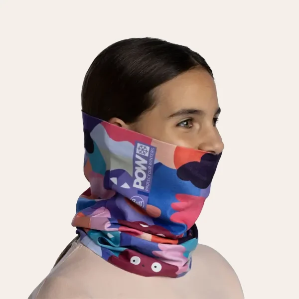 Buff ThermoNet Neckwear para crianças com isolamento PrimaLoft – quente, leve e respirável para atividades ao ar livre no inverno