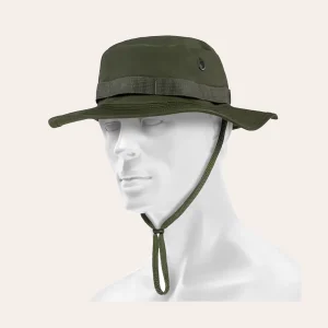 MIL-TEC US GI Boonie Trilaminat – chapéu impermeável e respirável para atividades ao ar livre com um visual militar rústico