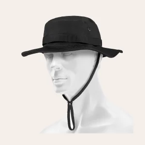 MIL-TEC US GI Boonie Trilaminat – chapéu impermeável e respirável para atividades ao ar livre com um visual militar rústico