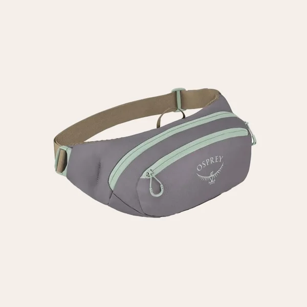 Osprey Daylite Waist - lightweight and durable waist bag for hiking, travelling and everyday use, made from recycled polyester.