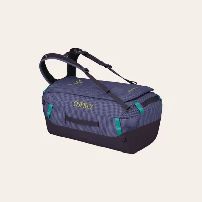 Osprey Transporter Duffel – sacos de viagem resistentes e repelentes à água, feitos de nylon reciclado