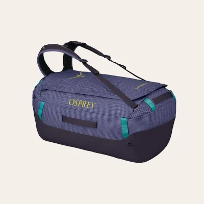 Osprey Transporter Duffel – sacos de viagem resistentes e repelentes à água, feitos de nylon reciclado