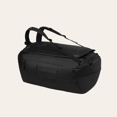 Osprey Transporter Duffel - durable, water-repellent travelling bags made from recycled nylon