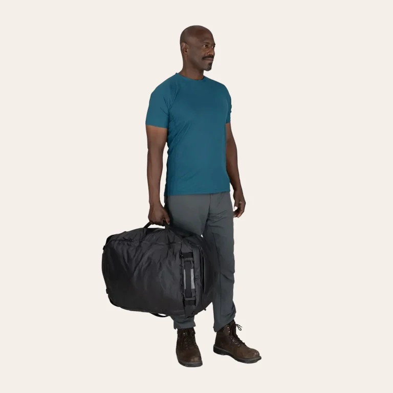 Osprey Transporter Duffel - durable, water-repellent travelling bags made from recycled nylon