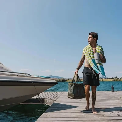 Osprey Transporter™ Gear Tote 28 L – bolsa resistente e impermeável, ideal para atividades ao ar livre, viagens e acampamentos