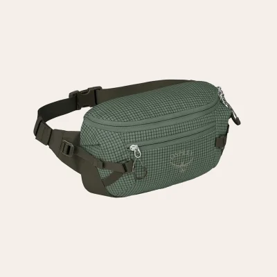 Osprey Transporter Waist Pack Sturdy, waterproof waist bag with organisation for travel and outdoor activities.