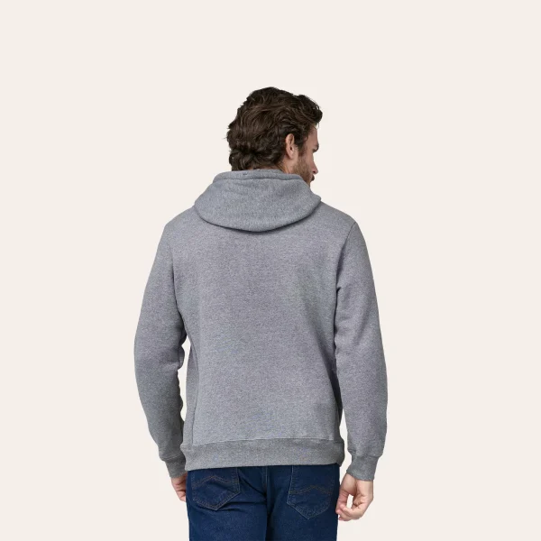 Patagonia Uprisal Hoody feito de material 100% reciclado para atividades ao ar livre e uso diário.
