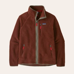 Casaco de polar Patagonia Retro Pile Jacket – casaco quente para atividades ao ar livre, feito de polar de poliéster reciclado, ideal para caminhadas, trekking e uso diário