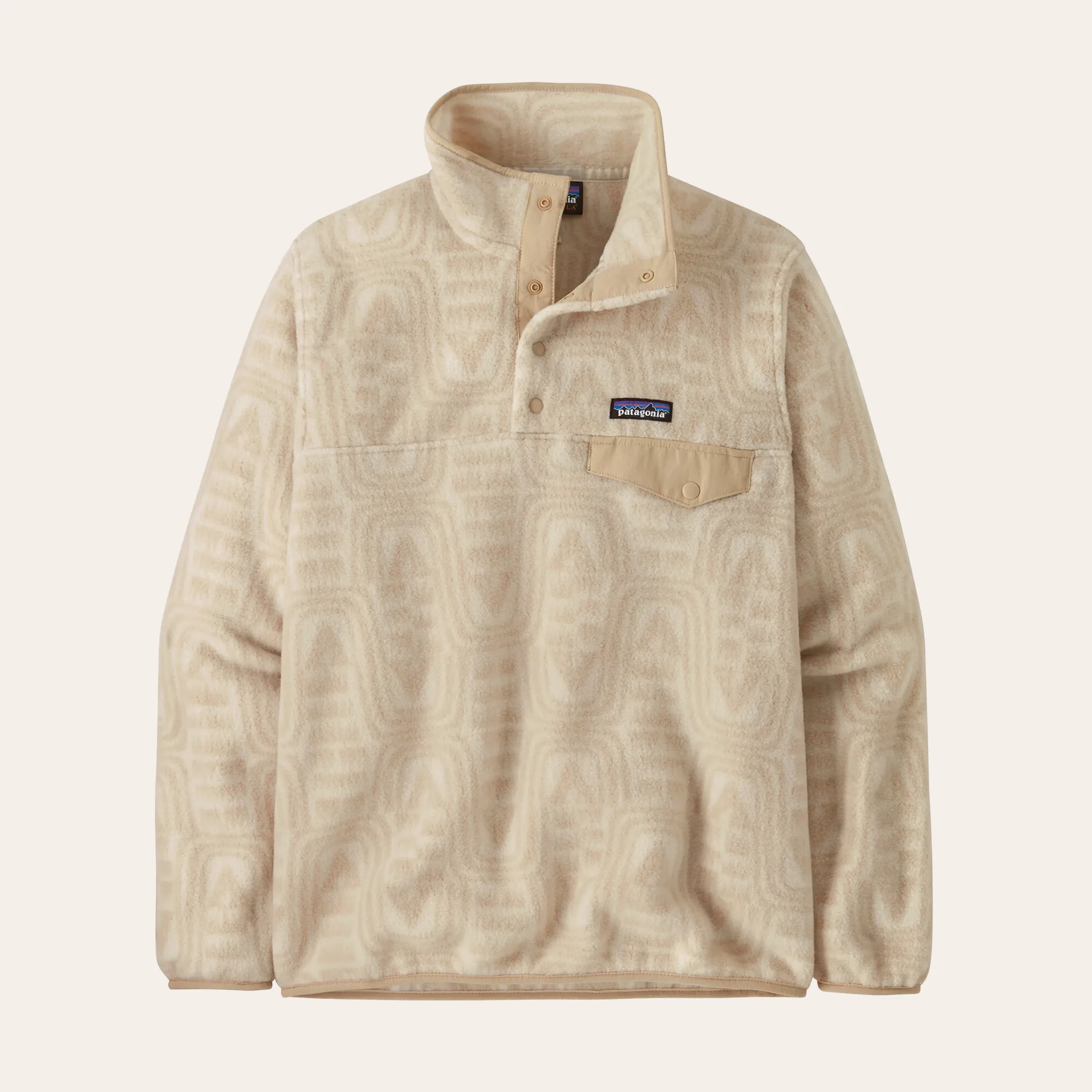 Camisola Patagonia Lightweight Synchilla Snap-T Fleece – camisola sustentável para atividades outdoor Camisola Patagonia Lightweight Synchilla Snap-T Fleece em poliéster reciclado – camisola leve e quente para atividades outdoor e uso diário.