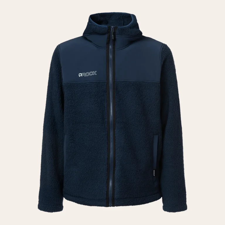 Rock Experience Savoonga 2.0 fleece polar fleece jacket with windproof nylon reinforcements for outdoor activities and trekking