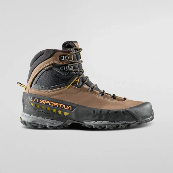Botas de caminhada La Sportiva TX5 GTX em couro nubuck com Vibram Megagrip e GORE-TEX Extended Comfort