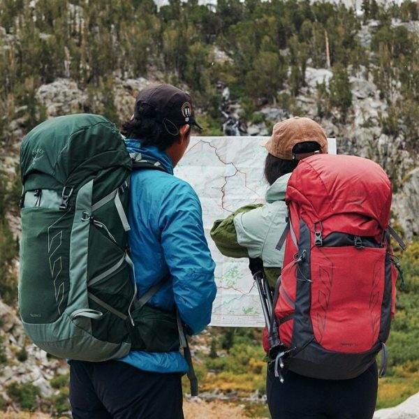 Osprey Talon and Tempest backpacks - adjustable, lightweight backpacks for hiking, cycling and trekking with AirScape back system.