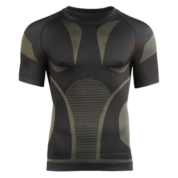 Conjunto de roupa interior funcional Mil-Tec Performance – t-shirt funcional e calções com elasticidade em 4 direções e tecnologia de malha que dá apoio aos músculos.