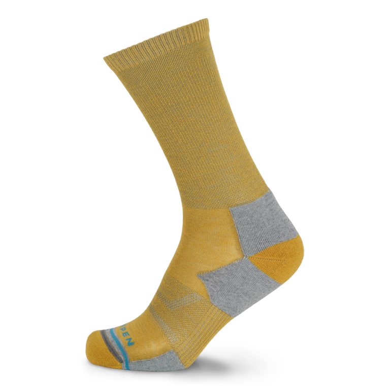 Lorpen T2 Merino Hike Light Crew hiking socks in RWS merino wool for trekking and hiking.