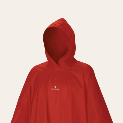 Ferrino Raincloak - nylon rain poncho with 2,000 mm water column for outdoor and trekking use