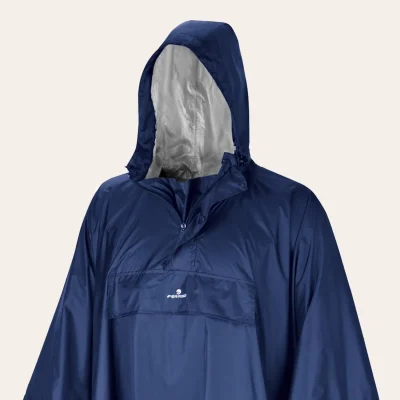 Ferrino Todomodo RP waterproof poncho in 2,000 mm Ripstop nylon for trekking and outdoor adventures