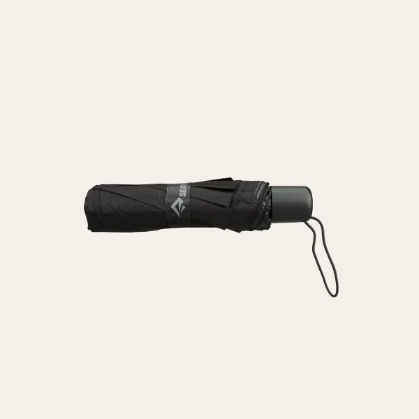 Guarda-chuva e sombrinha leve Sea to Summit Ultra-Sil Trekking Umbrella em nylon 30D CORDURA, com UPF50+ e tamanho compacto.