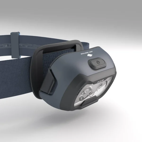 Lanterna frontal Silva Seek 320 com 320 lúmenes, tecnologia híbrida para atividades ao ar livre, trekking e campismo.