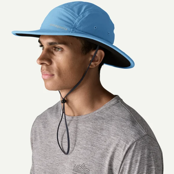 Patagonia Quandary Brimmer Hat chapéu de sol para hiking, trekking, outdoor e peregrinação com aba larga e ventilação