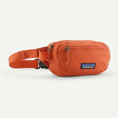 Patagonia Terravia Mini Hip Pack 1L bolsa de cintura leve em nylon reciclado para outdoor e uso diário