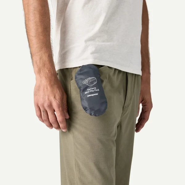 Patagonia Terravia Mini Hip Pack 1L bolsa de cintura leve em nylon reciclado para outdoor e uso diário