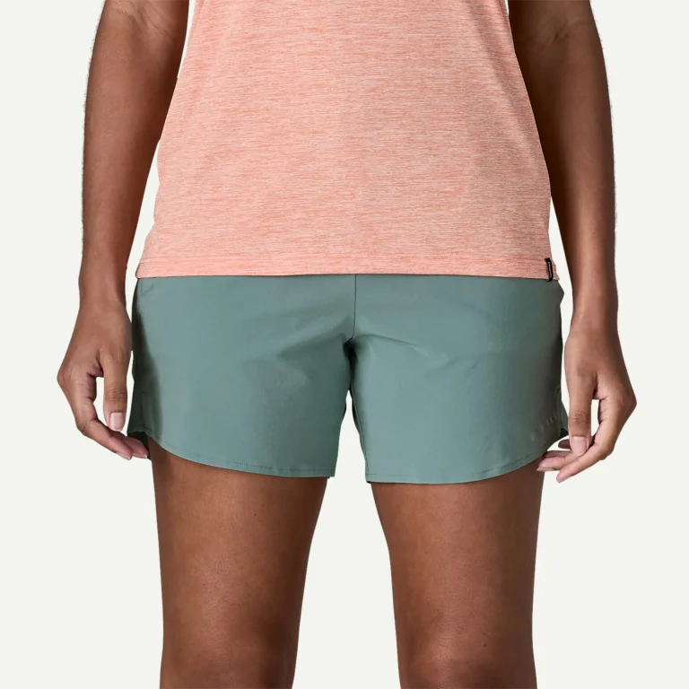 Patagonia Multi Trails Shorts calções outdoor leves 5½ polegadas poliéster reciclado com forro interior