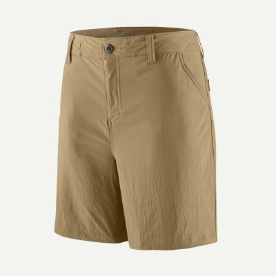 Patagonia Quandary Shorts senhora 7 polegadas calções de caminhada nylon reciclado NetPlus sustentável