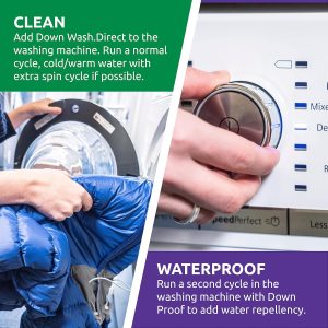 Nikwax Down Proof impermeabilização wash-in para casacos e sacos-cama de penas