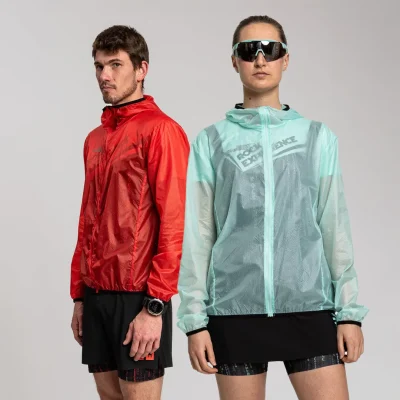Rock Experience Nightrain Jacket ultraleve corta-vento 15D Light Ripstop packable para caminhada, trekking e desporto outdoor