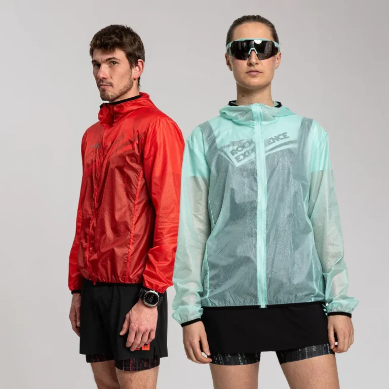 Rock Experience Nightrain Jacket ultraleve corta-vento 15D Light Ripstop packable para caminhada, trekking e desporto outdoor