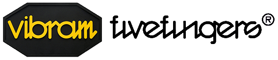 Logótipo Vibram FiveFingers – marca de calçado minimalista com dedos separados