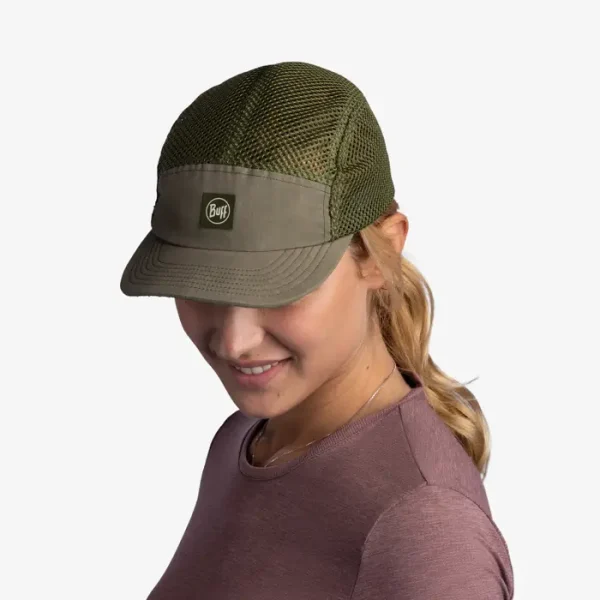 Breathable technical cap BUFF 5 Panel Air Cap ultra-lightweight for hiking, trail running and outdoor activities
