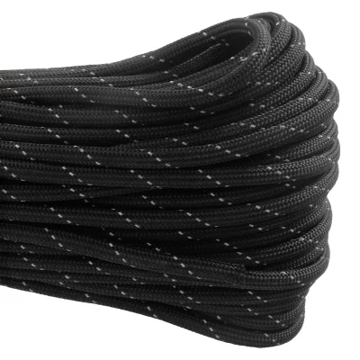 Atwood Rope Reflective 550 Paracord corda resistente refletora para campismo trekking e kits de sobrevivência