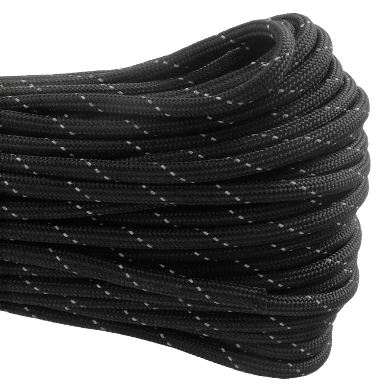 Atwood Rope Reflective 550 Paracord corda resistente refletora para campismo trekking e kits de sobrevivência