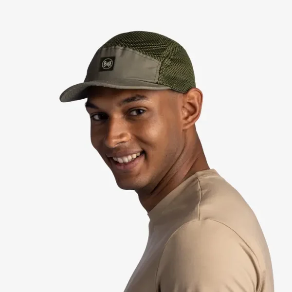 Breathable technical cap BUFF 5 Panel Air Cap ultra-lightweight for hiking, trail running and outdoor activities