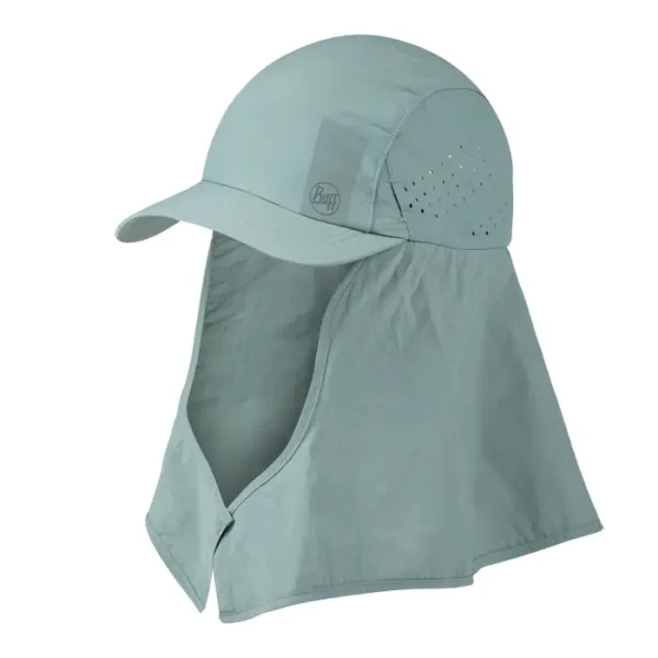 BUFF Desert Cap with UPF 50 sun protection and multi-position neck cap - technical hat for trekking, hiking and hot environments