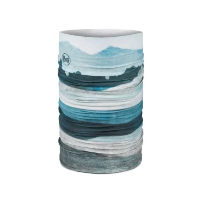 Lightweight multifunctional CoolNet UV BUFF with UPF 50 sun protection in recycled material