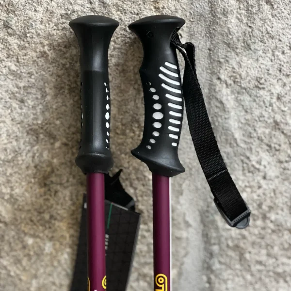 Bastão de trekking Asolo Hike alumínio 7075 ajustável caminhada trilhos outdoor