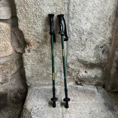 Bastão de trekking Asolo Hike alumínio 7075 ajustável caminhada trilhos outdoor