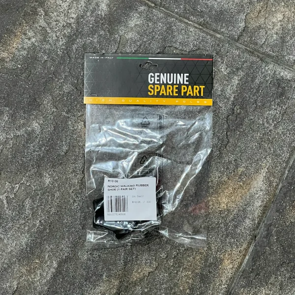 Ponteiras de borracha para bastões de Nordic Walking e trekking com formato inclinado para melhor aderência