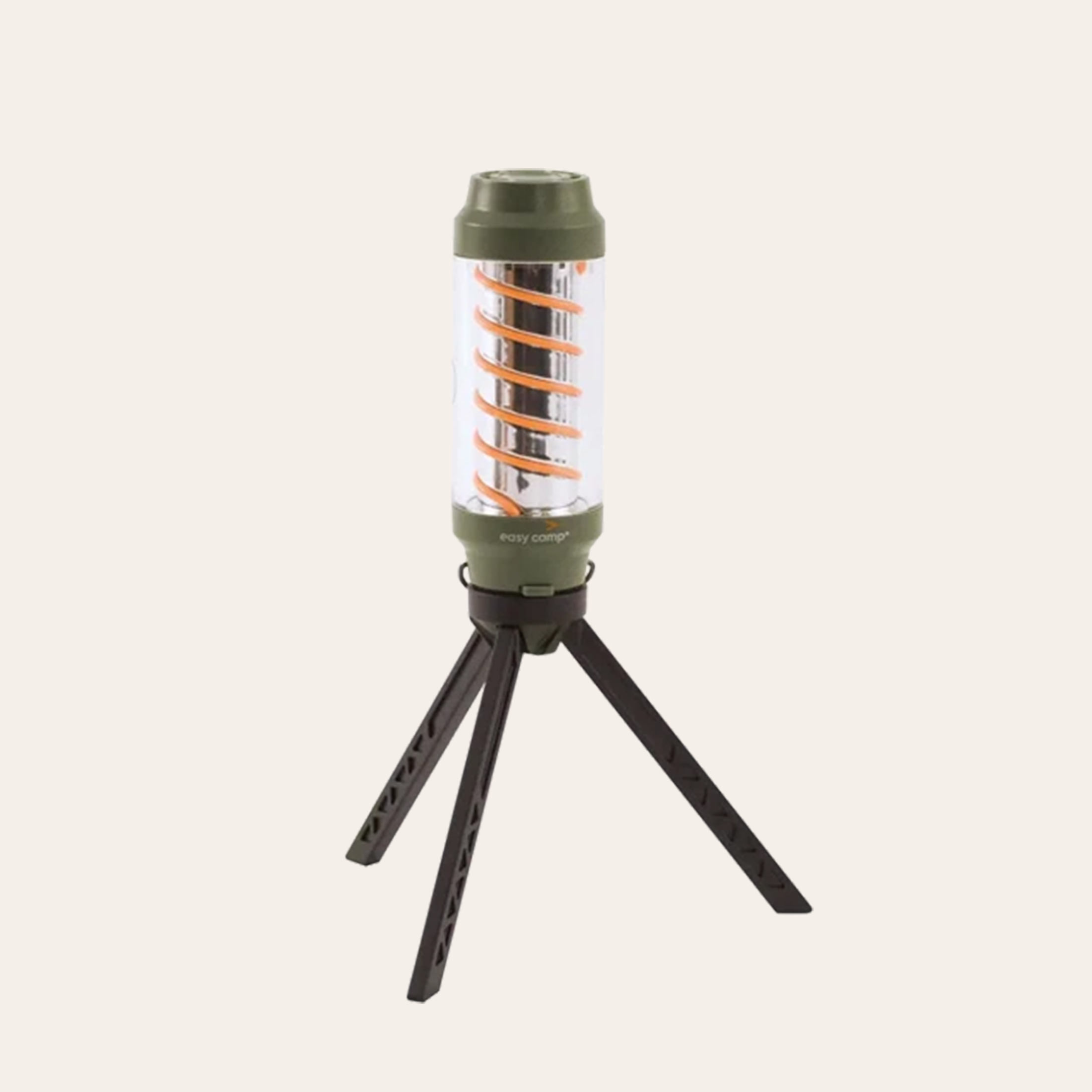 Easy Camp Wintergreen Compact Lantern – lanterna compacta para campismo e trekking Lanterna compacta Easy Camp Wintergreen Compact Lantern para campismo e trekking com tripé e luz LED recarregável
