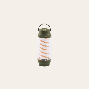 Lanterna compacta Easy Camp Wintergreen Compact Lantern para campismo e trekking com tripé e luz LED recarregável