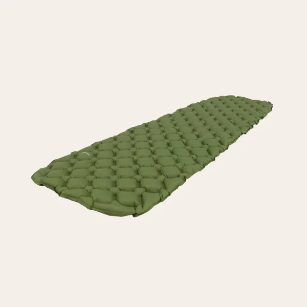 Lightweight Easy Camp Golden Eagle Regular inflatable mattress for camping, trekking and travelling with TPU nylon construction and compact size