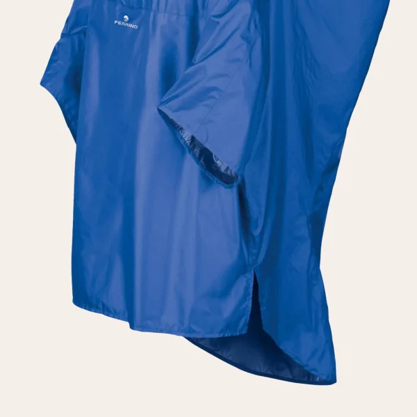 Poncho impermeável Ferrino Hiker Raincoat para hiking trekking e peregrinação com proteção para mochila