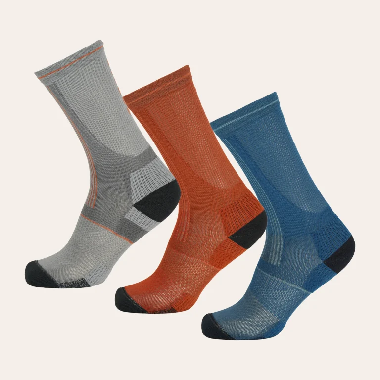 Lorpen T3 PRO TREK COOLMAX LIGHT CREW meias técnicas para hiking trekking e caminhadas longas