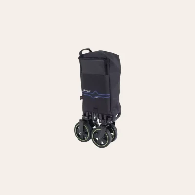 Outwell Cancun Transporter carrinho de transporte dobrável para campismo com grande capacidade 126L e rodas resistentes