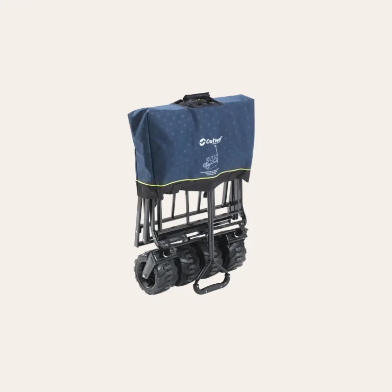 Carrinho dobrável Outwell Hamoa Transporter para campismo e transporte de equipamento outdoor com rodas todo-o-terreno