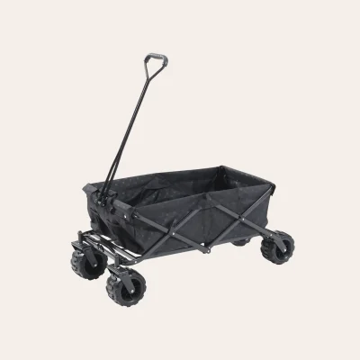 Carrinho dobrável Outwell Hamoa Transporter para campismo e transporte de equipamento outdoor com rodas todo-o-terreno