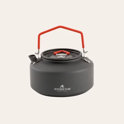 Robens Basecamp Pro Kettle chaleira campismo alumínio anodizado 1L leve compacta trekking cozinha outdoor