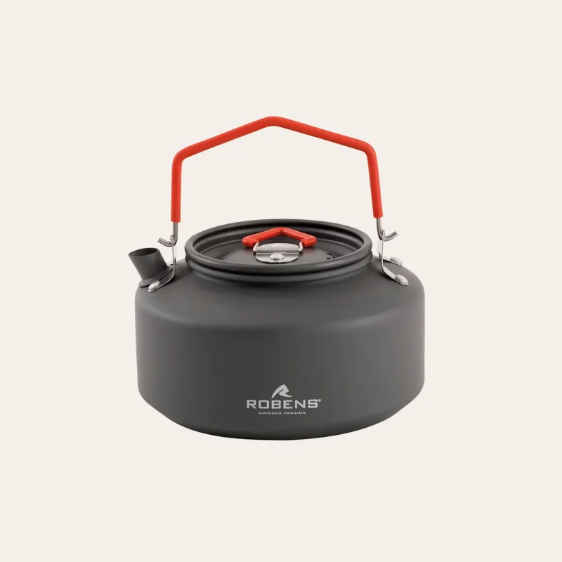 Robens Basecamp Pro Kettle chaleira campismo alumínio anodizado 1L leve compacta trekking cozinha outdoor